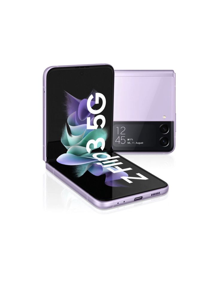 Samsung Galaxy Z Flip 3 5G 128 GB Lavender in Düsseldorf