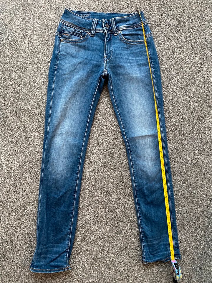 G-Star RAW Waist Straight Jeans 26/30 blau/ NEU in Stuhr