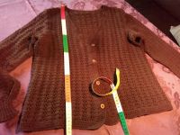 VINTAGE  JACKE - Häkeljacke HANDARBEIT/Strickjacke kurze Ärmel ab Nordrhein-Westfalen - Solingen Vorschau