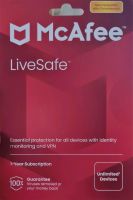 McAfee LiveSafe Antivirus VPN 1 Jahr Niedersachsen - Brietlingen Vorschau