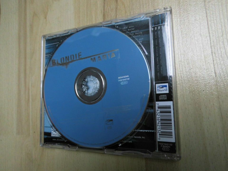 Single CD – Blondie – Maria – 1999 in Wesel