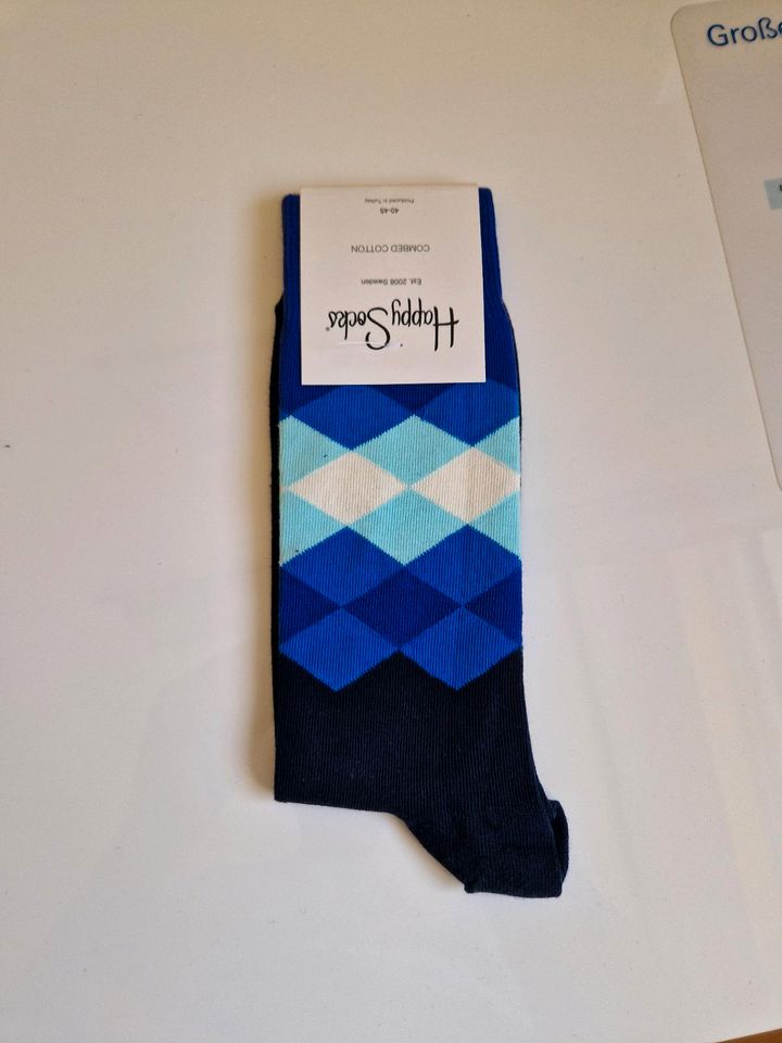 Happy Socks - bunt blau - Größe 40-45 in Frankfurt am Main
