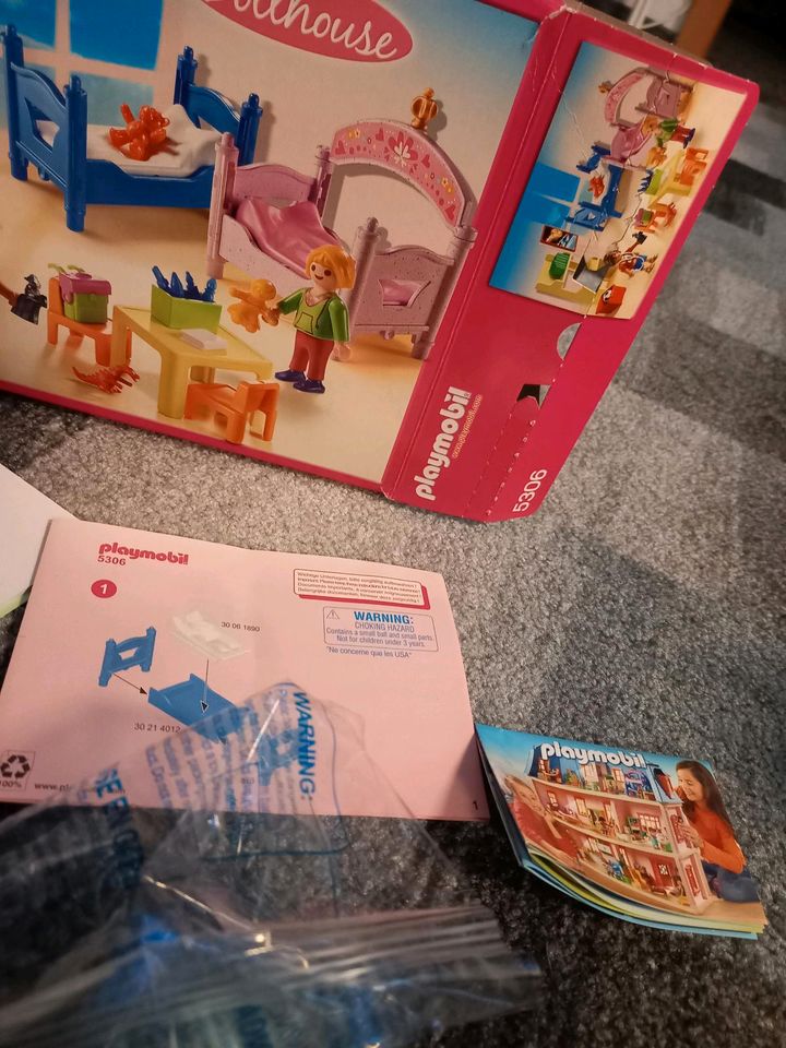 Playmobil-Dollhouse Kinderzimmer 5306 in Prödel