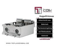 Elektro Doppelfritteuse 2x10 Liter Kapazität Tischgerät, Edelstahl, Imbiss, Pizzeria Gastro, Gastronomieausstattung, Dönerladen, Restaurant, Nordrhein-Westfalen - Herne Vorschau