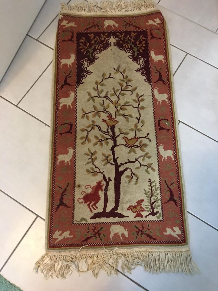 Handgeknüpfter kleiner (100x52 cm)Teppich, original aus Tunesien in Oldenburg