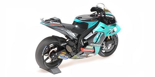 Minichamps Yamaha YZR1-M1 Rossi #46 2021 Modell 1:12 Test Quatar in Driedorf