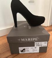 Gr 35 Maripé Pumps Wildleder high heel Plateau elegant Wie NEU Nordrhein-Westfalen - Mülheim (Ruhr) Vorschau