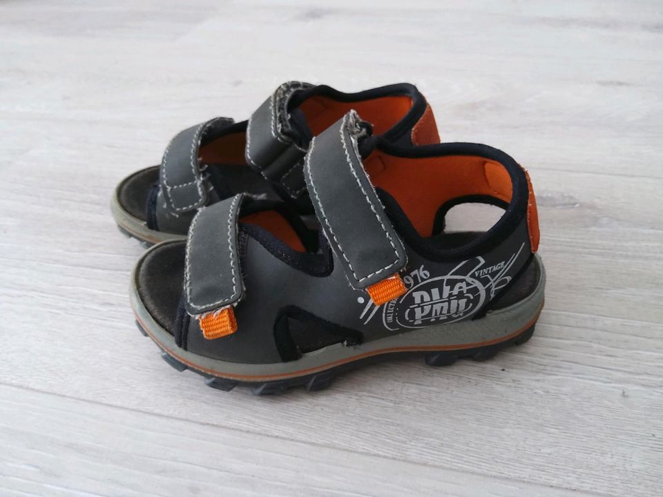 Primigi Sandalen Gr.25 grau orange Anti Shock Sohle in Barsinghausen