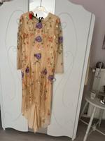 Zauberhaftes Sommer Abendkleid ASOS 42 Stickerei Blumen Hochzeit Niedersachsen - Stuhr Vorschau