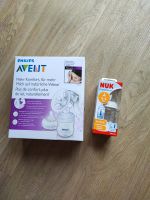 Philips Avent Handmilchpumpe+NUK Fläschchen Hessen - Calden Vorschau