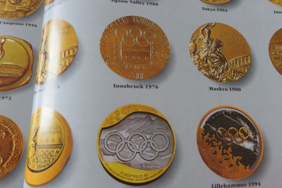 Buch Olympiade Olympus und Kultur von 1996 in Johanniskirchen