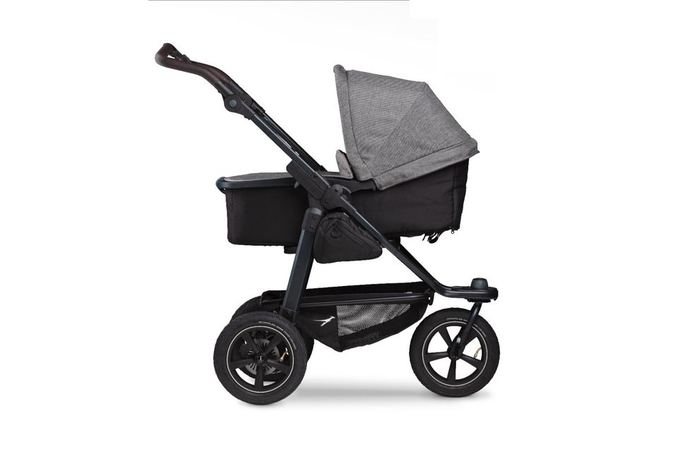 TFK Mono 2 - 2in1 Kombi-Kinderwagen - Luftreifen - Premium Grau - GRATIS XXL-Zubehörpaket - NEU in Fulda