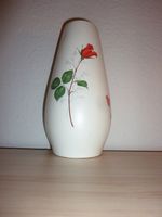 Vase Scheurich Mid-Century ca. 25cm hoch mit wunderschönem Rosen Niedersachsen - Grasberg Vorschau