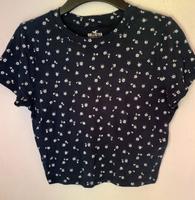 Hollister T-Shirt Blumen Crop Niedersachsen - Bremervörde Vorschau