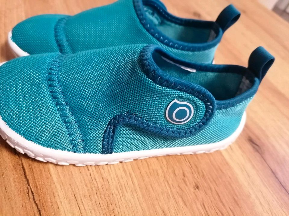 Decathlon Badeschuhe 26/27 blau türkis in Radeberg