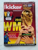 kicker Sonderheft WM 2018 mit Poster und Spielplan Bayern - Treuchtlingen Vorschau