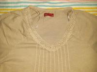 ESPRIT T-Shirt Oberteil Gr. M hell golden sand beige Sachsen - Frohburg Vorschau
