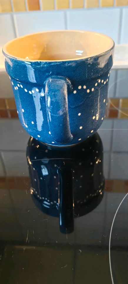 blaue Tassen in Drübeck