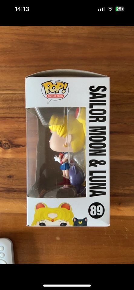 Funko Pop Sailor Moon & Luna 89 in Bad Laer