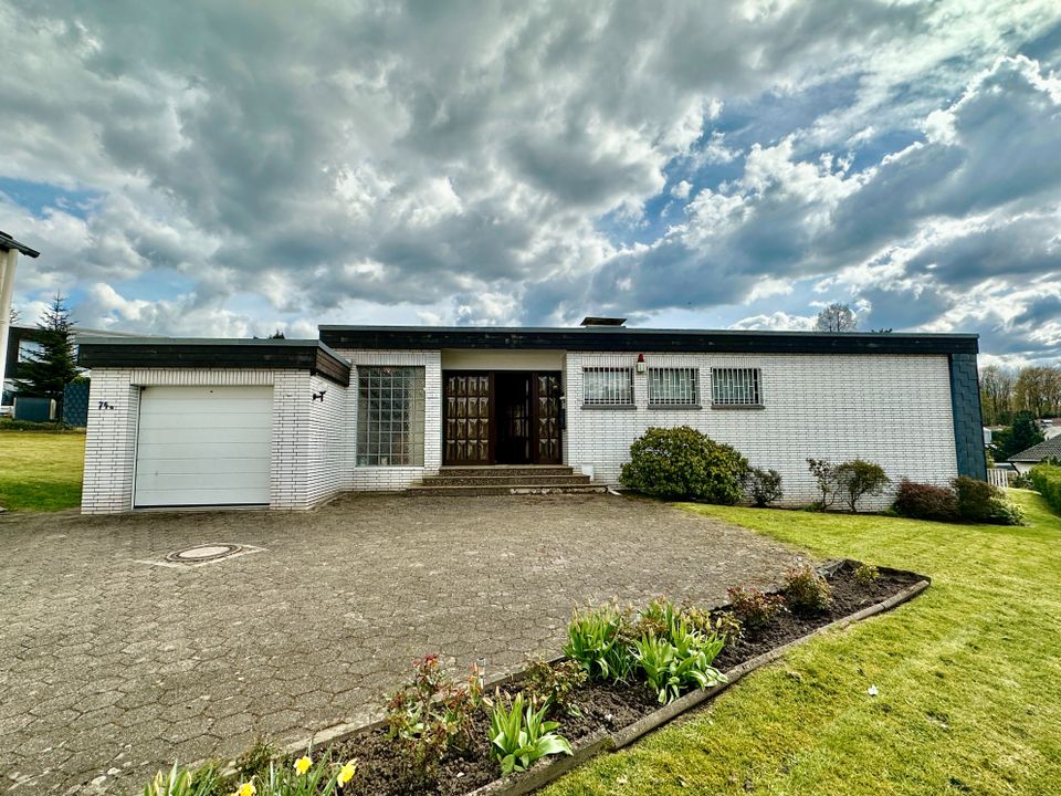 2-Familien-Mehrfamilienhaus + Bungalow + Bauland-Grundstück in Bochum Eppendorf in Bochum