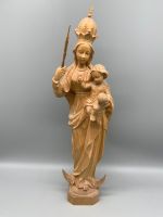 Sehr schöne Mondsichel Madonna Figur handgeschnitzt aus massivem Holz 40cm - Versand kostenlos - Wir sind für Sie da lokal in 86830 Schwabmünchen oder online ARTHOME24 Bayern - Schwabmünchen Vorschau