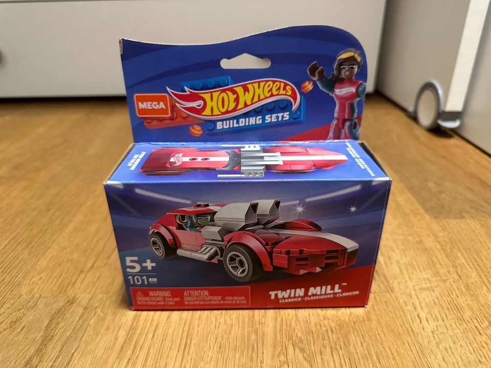 Hot Wheels Building Sets Twin Mill (rot) neu und OVP in Aachen