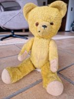 Teddybär, DDR, hartgestopft mit Brummstimme, etwa 37 cm Hessen - Fränkisch-Crumbach Vorschau