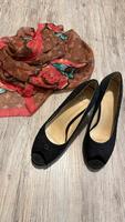 Schwarze highheels Pumps Größe 38 abiball Kreis Ostholstein - Bad Schwartau Vorschau