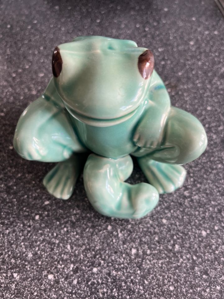 Frosch Figur Keramik in Sankt Augustin