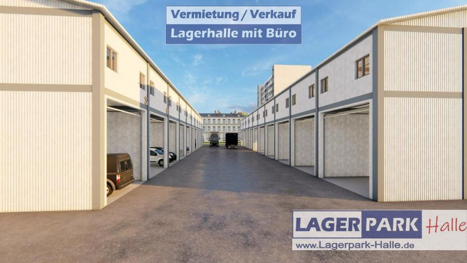 ✅ XXL LAGER - GARAGEN - Lagerhallen - Lagerflächen  zu Vermieten - 7,9m Hoch TYP S in Halle