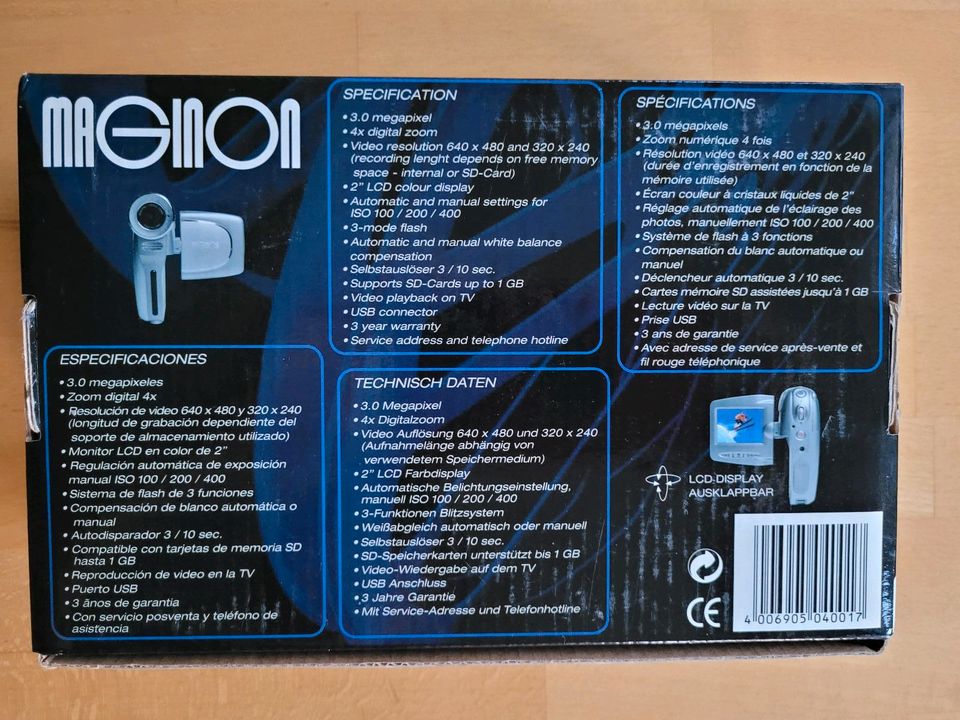 Maginon Digitaler Camcorder DV 3010 in Gößweinstein