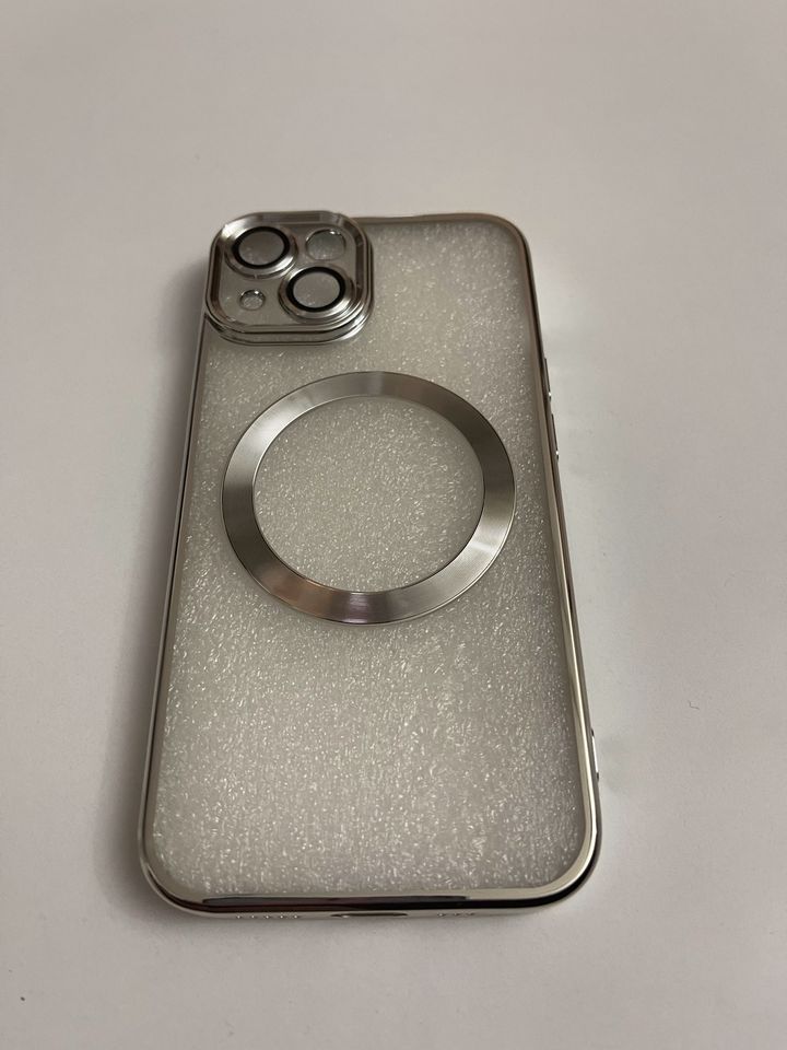 IPhone 14 Pro/14 Plus Clear Case MagSafe*neu* silber in Ludwigshafen