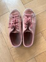 Adidas Sneakers Gr. 38 Rosé rosa Wildleder Turnschuh Halbschuh Thüringen - Jena Vorschau