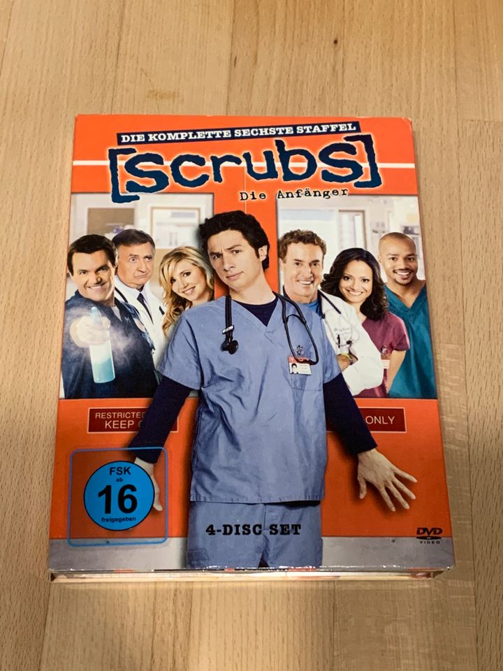 Scrubs - Die Anfänger; Staffel 4, 5 und 6 - DVD in Bad Nauheim