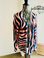 OUI Cardigan  Glitzer Orange apricot Zebra Gr. 40 wie neu Niedersachsen - Bad Nenndorf Vorschau