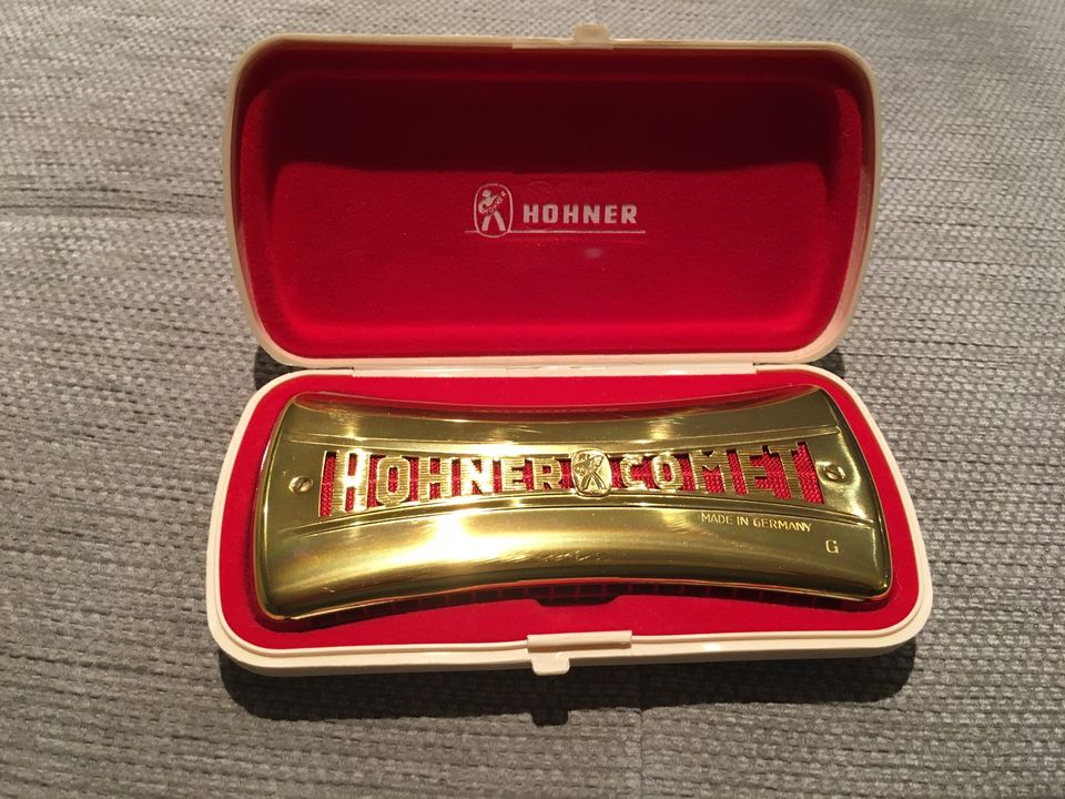 Hohner,Comet No.3427, Mundharmonika orig. Box,unbespielt, Vintage in Moers