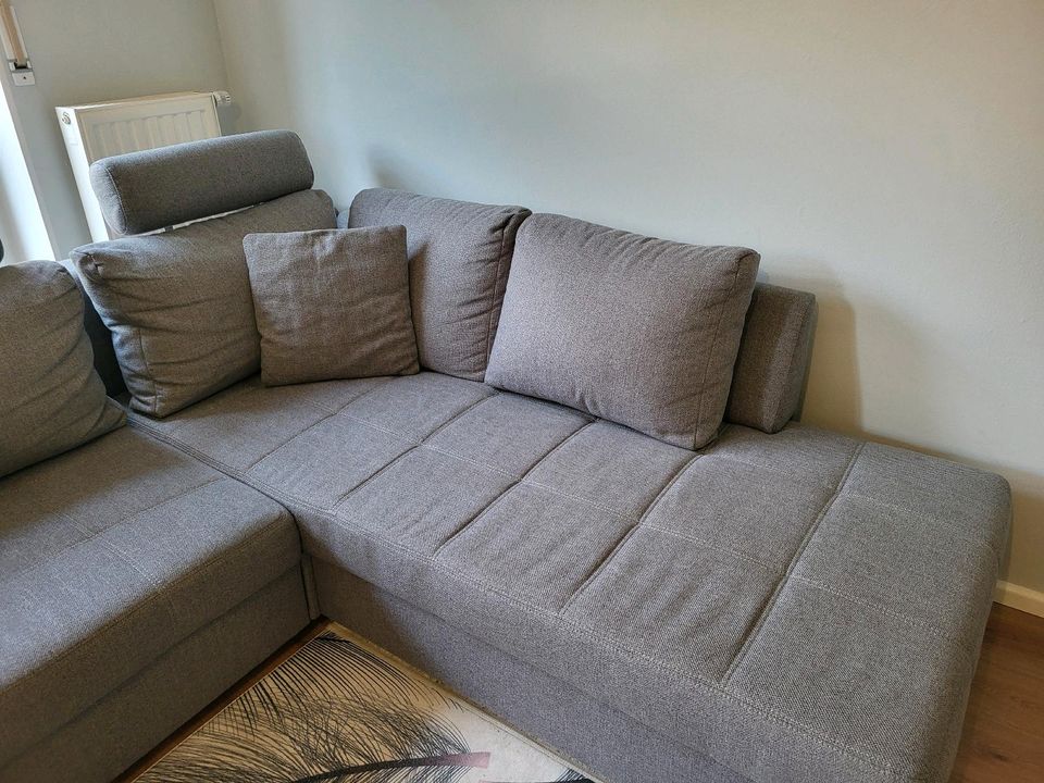 Funktionsecke Aura grau ❤️ Couch, Ecksofa ❤️ top gepflegt! in Achim