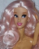 Barbie Kopf color pink hair Disney Hessen - Maintal Vorschau