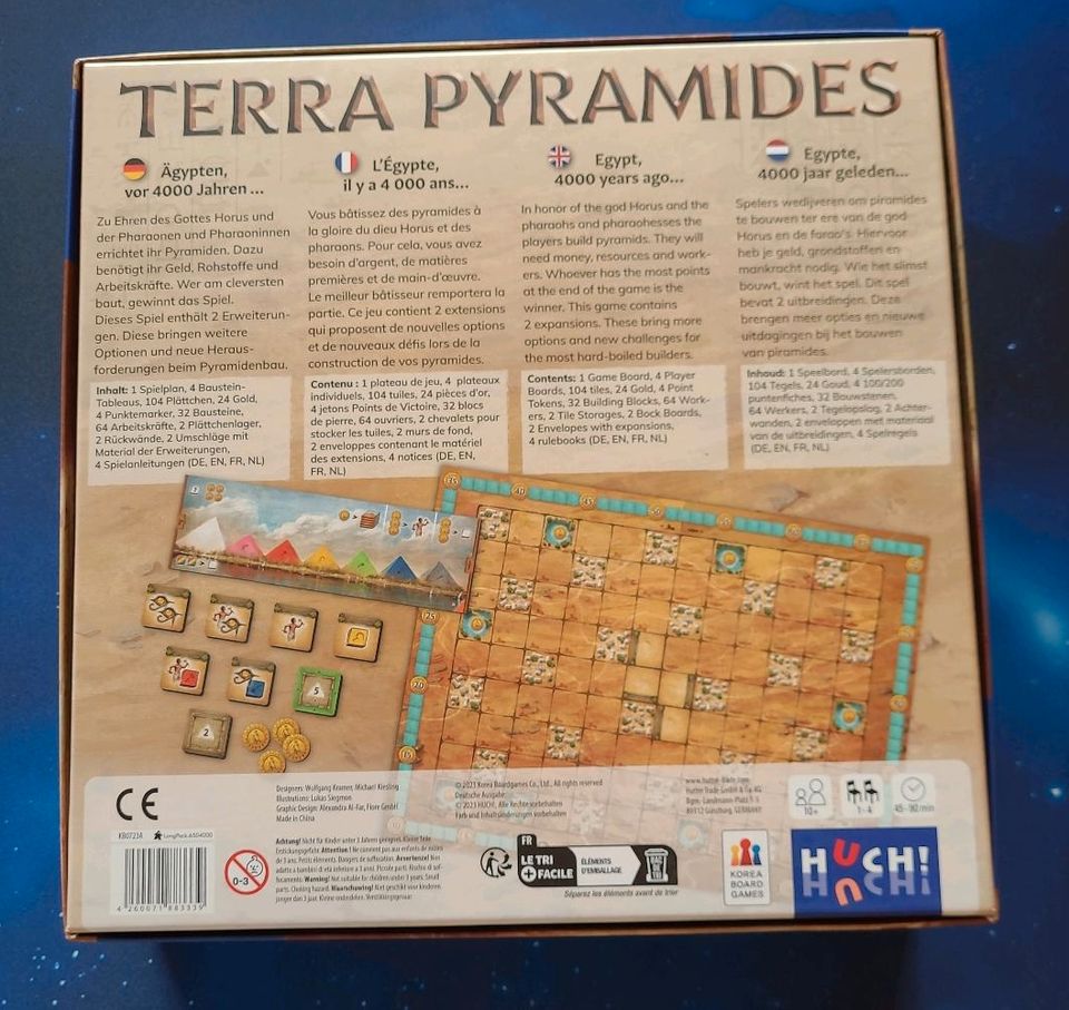Terra Pyramides  Spiel von Kramer & Kiesling in Ahrensbök