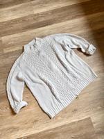 Olsen Strickjacke / Oberteil Zopfmuster babyblau/grau Gr.46 Hessen - Heuchelheim Vorschau