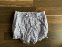 Shorts kurze Hose Größe 98 NEU Mädchen blau gestreift H&M Hessen - Willingshausen Vorschau