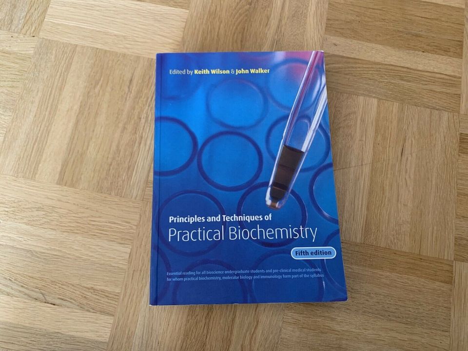 Practical Biochemistry, Wilson & Walker, Lehrbuch Biochemie in Pohlheim