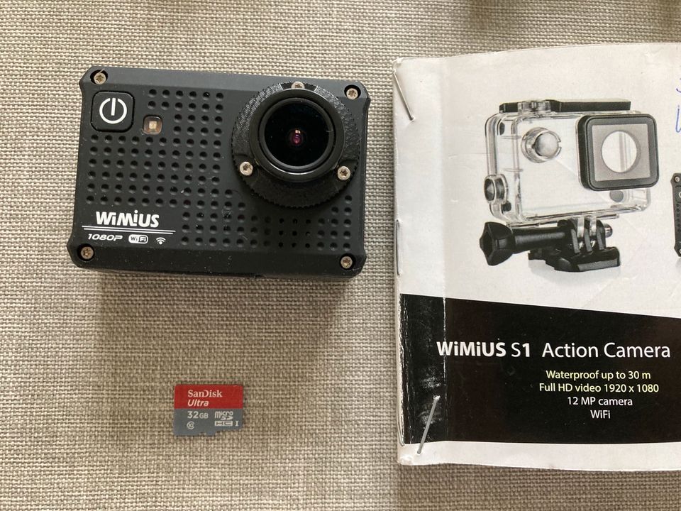 Wimius S1 Action Kamera waterproof 30 m WIFI FullHD Video in Baesweiler