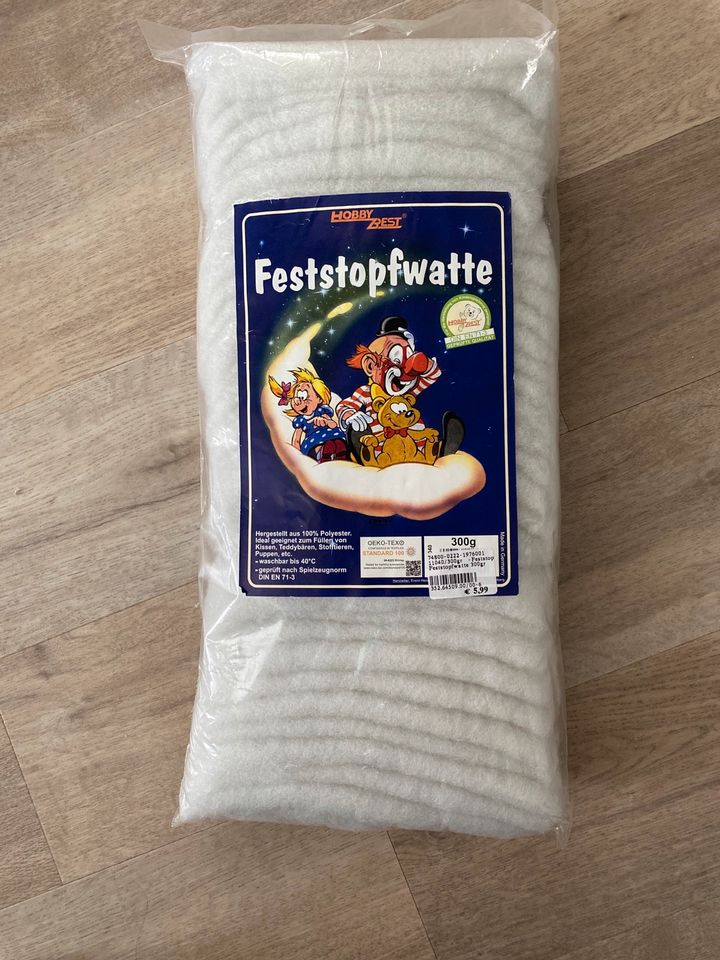 Feststopfwatte neu ungeöffnete, 300g , Basteln, Watte in Paderborn