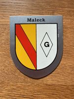 Wappen Emmendingen Ortsteil Maleck Heraldik historisch Baden-Württemberg - Sexau Vorschau