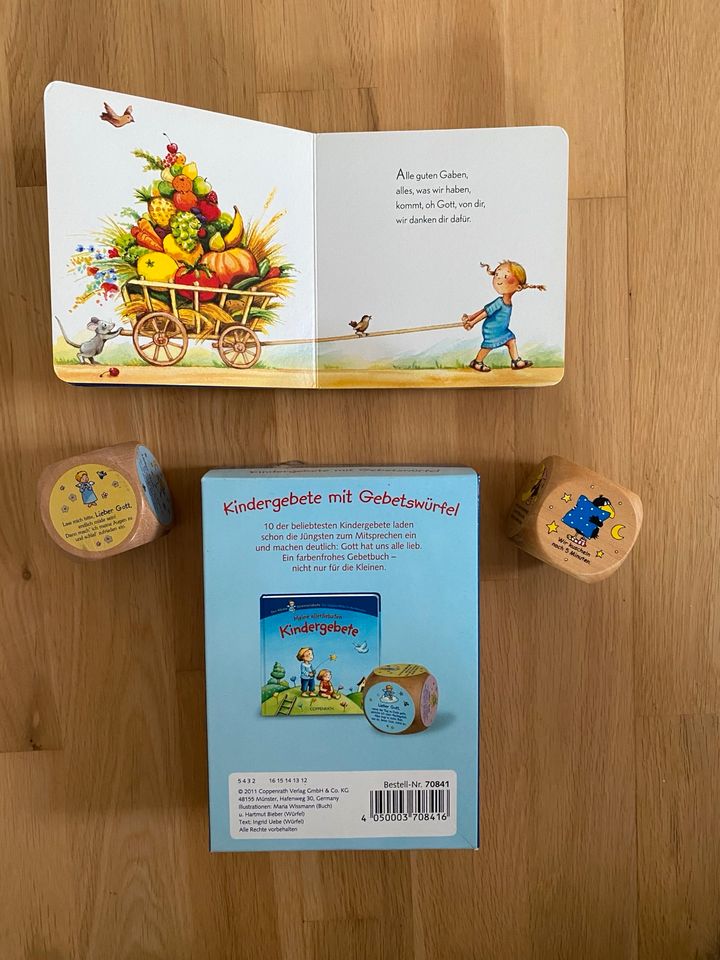 ❤️ Kindergebete Buch + Würfel // Rabe Socke geschenkt dazu in Vogtsburg