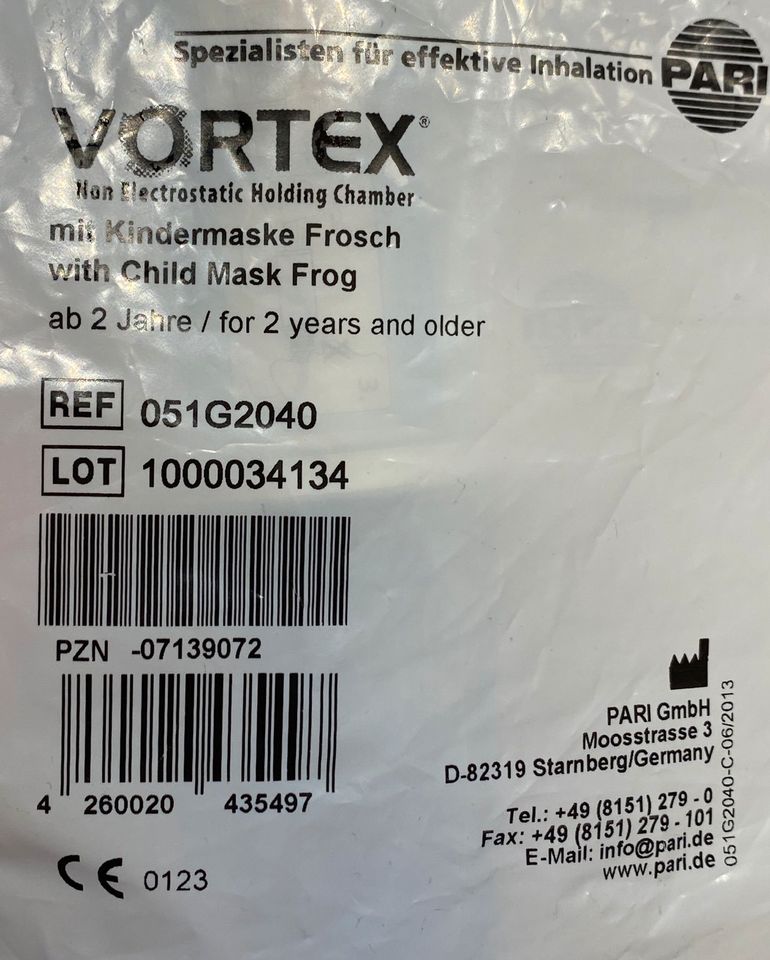 Vortex Inhalierhilfe mit Kindermaske Frosch ab 2 Jahre in  Nordrhein-Westfalen - Hückelhoven | Weitere Spielzeug günstig kaufen,  gebraucht oder neu | eBay Kleinanzeigen ist jetzt Kleinanzeigen