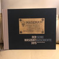 Buch Maserati 3015 Bernhard Brägger Limitierte 1 Auflage rar Bayern - Gilching Vorschau