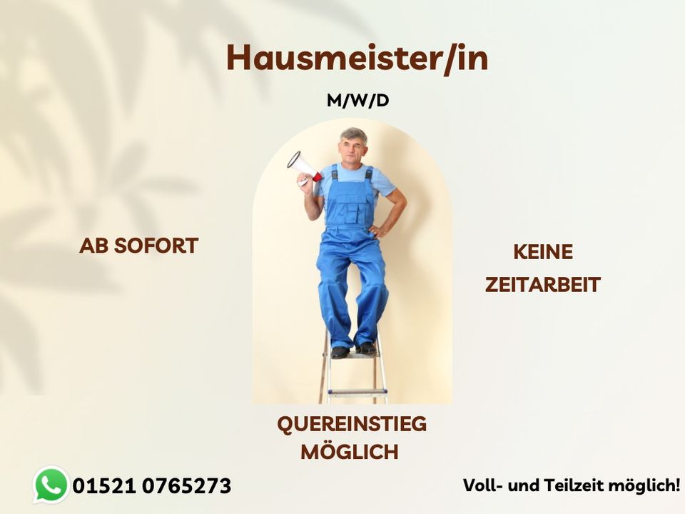 Hausmeister/in gesucht (m/w/d) in Berlin