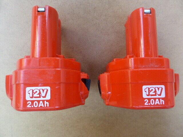 2 Makita 1222 Akkus 12 V Rot 2 A Defekt Bastler  Ni Cd Markita in Waiblingen